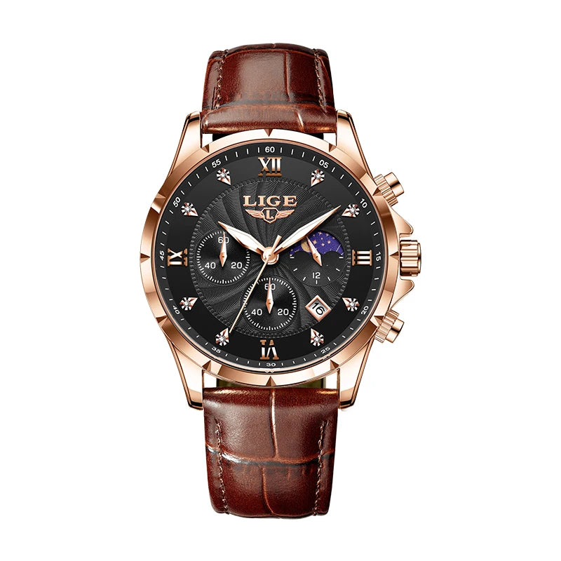 LIGE® Luxury Men's Watch