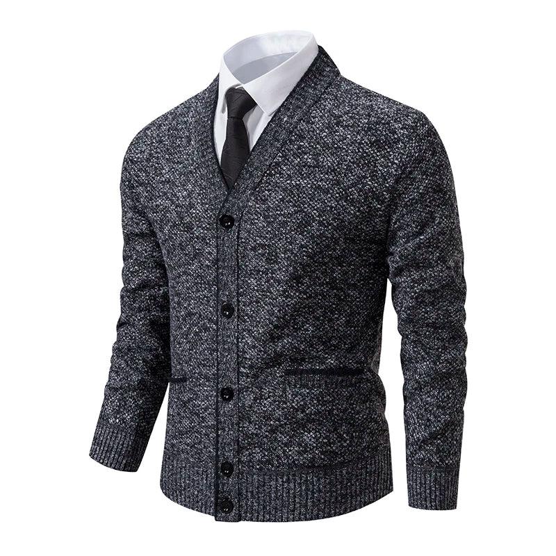 FALKLAND® Classic V-Neck Knit Cardigan