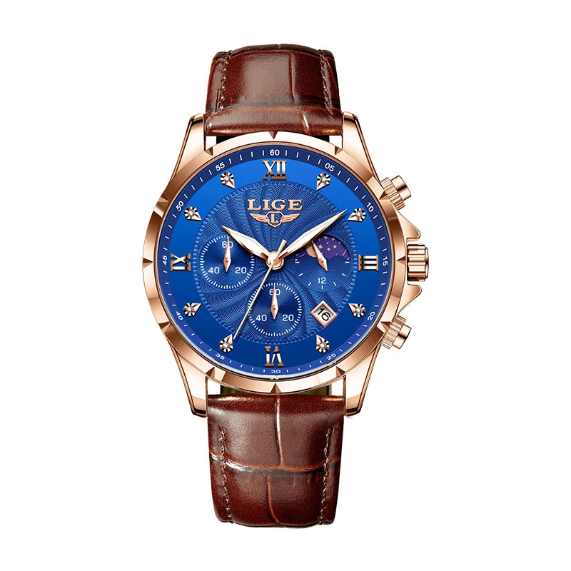 LIGE® Luxury Men's Watch
