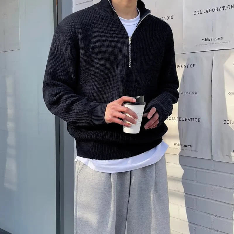 ROMÉO® Old Money Men's Long Polo Shirt