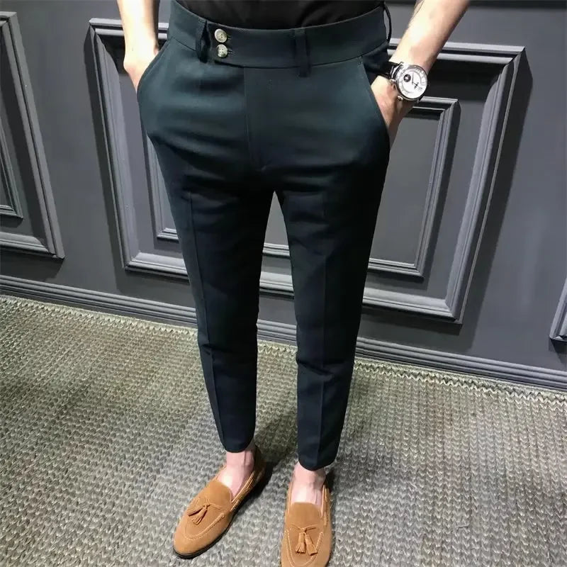 MARCLEINE® Men's High-Waist Formal Pants