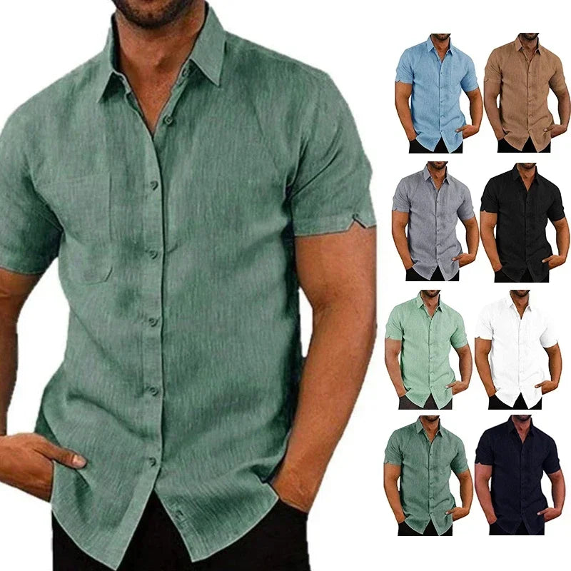 ELLIOTT® Summer Cotton Linen Shirt