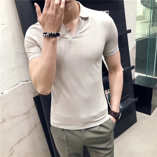 BELLANO® Men’s V-Neck Slim Fit Tee