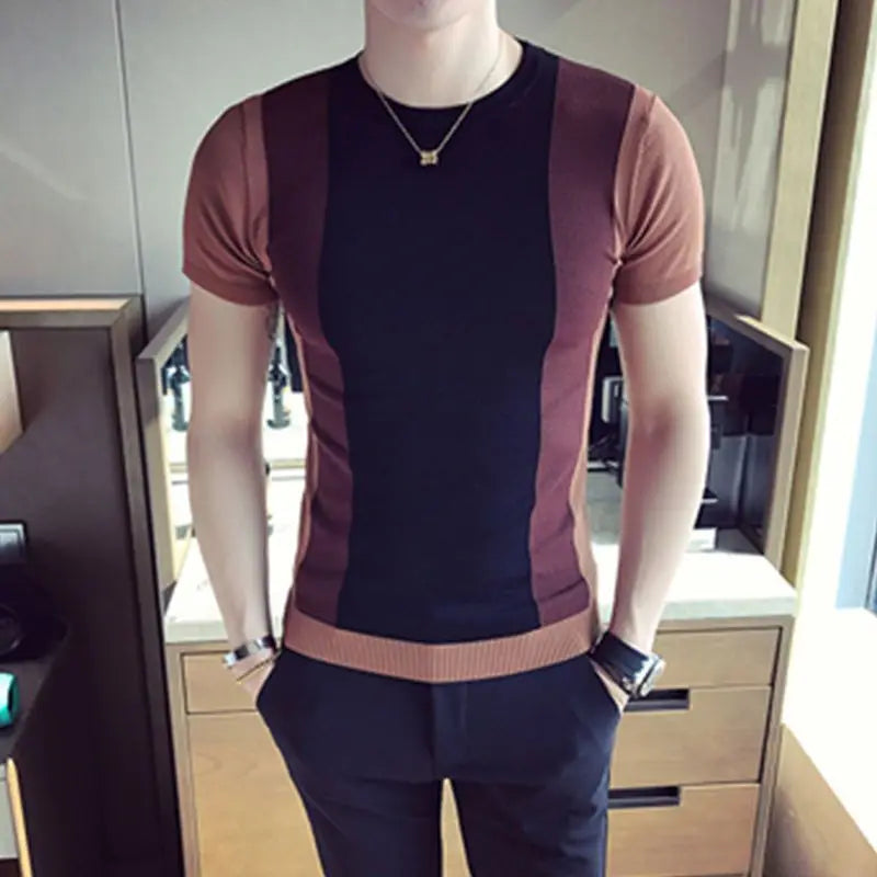BERNARDI® Men’s Patchwork Pullover