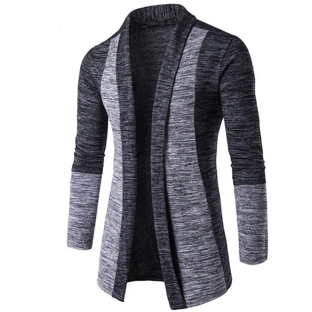 STANFORD® Retro Contrast V-Neck Knit Cardigan