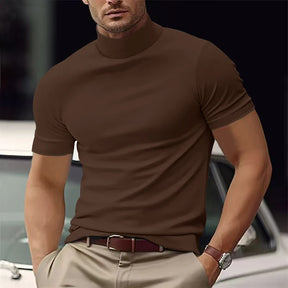 KINGSLEY® Mayfair Mock Neck Tee