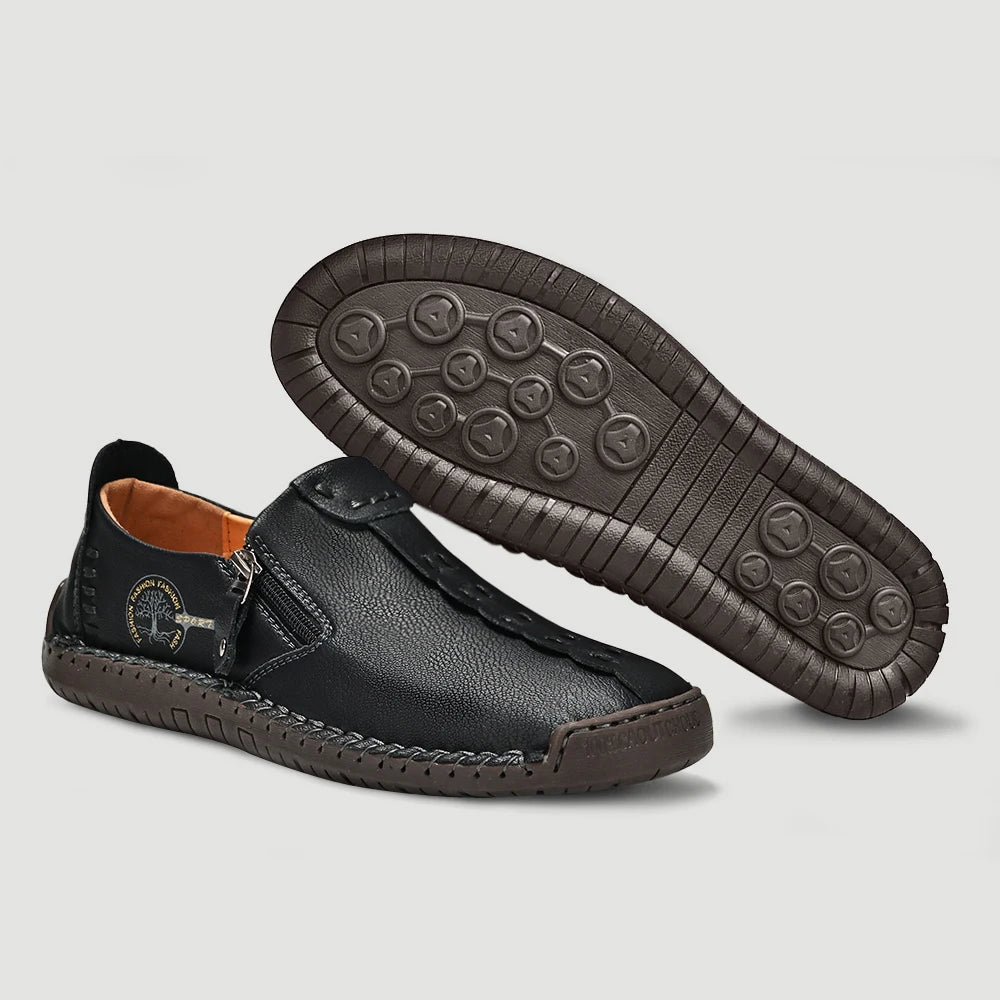 ROWLEY® Darrow Split Leather Loafers