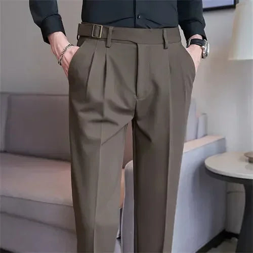 ARMAND® Draped High-waist Trousers