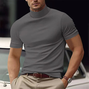 KINGSLEY® Mayfair Mock Neck Tee