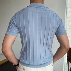 ELITEVESTA® Men’s Slim Fit Buttoned Polo Shirt