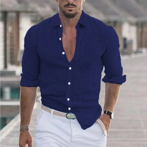 ASHFORD® Cotton Linen Shirt