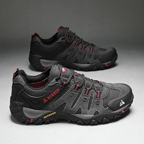 HIKEUP® Men’s Suede Mesh Trekking Shoes