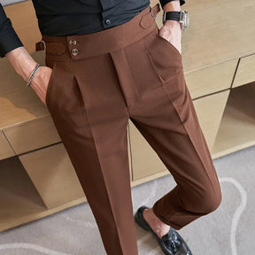 ARMAND® Draped High-waist Trousers