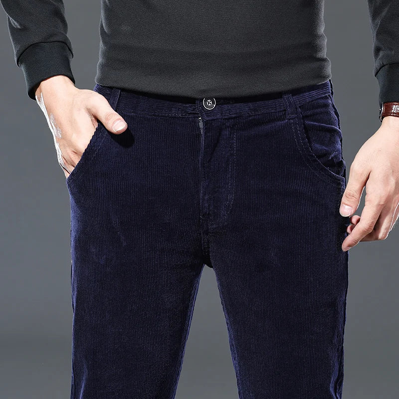 HALBERTON® Corduroy Stretch Trousers for Men