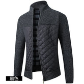 KENDRICK® Slim Knit Cardigan with Turn-Down Collar