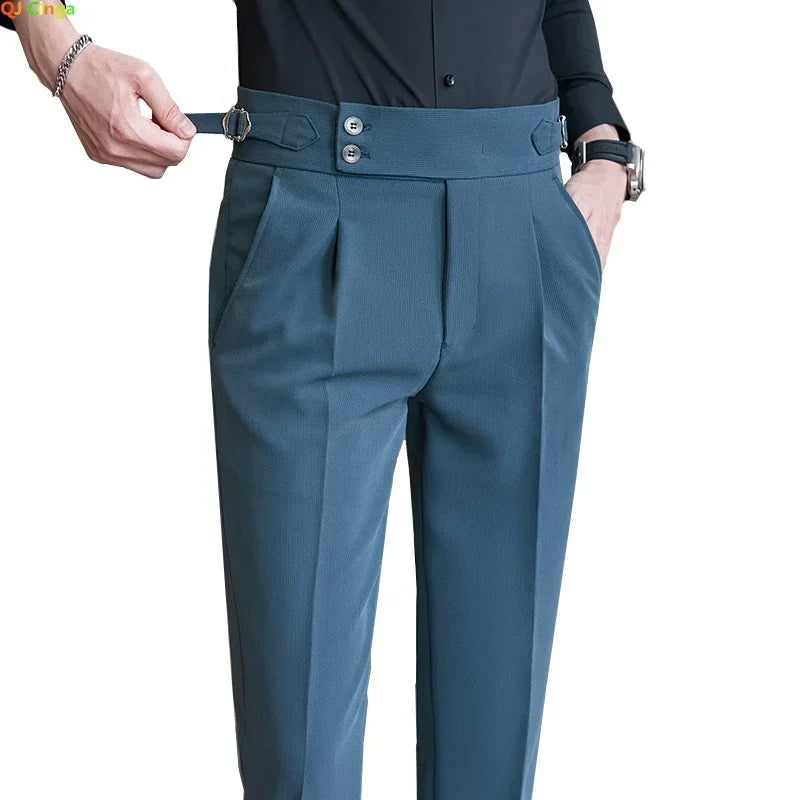 ARMAND® Draped High-waist Trousers