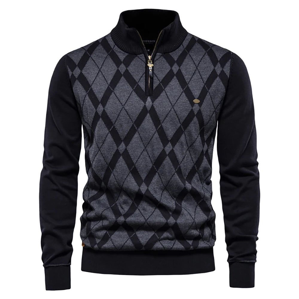 MAILLON® Sweaters Cotton Mock