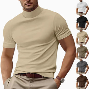 KINGSLEY® Mayfair Mock Neck Tee