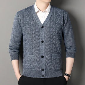 HUNTLEY® Classic Knit Cardigan Jacket