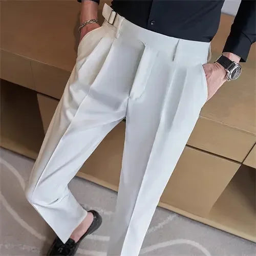 ARMAND® Draped High-waist Trousers