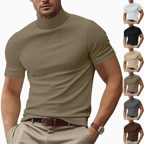 KINGSLEY® Mayfair Mock Neck Tee