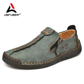ROWLEY® Darrow Split Leather Loafers