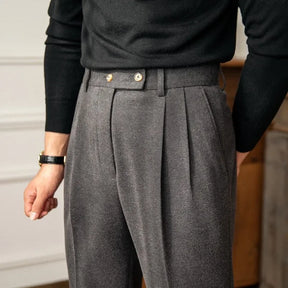 VELMORÉ® High-Waist Wool Trousers