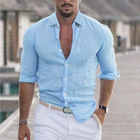 ASHFORD® Cotton Linen Shirt