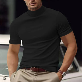 KINGSLEY® Mayfair Mock Neck Tee