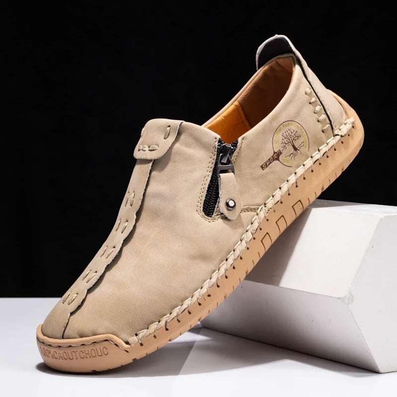 ROWLEY® Darrow Split Leather Loafers