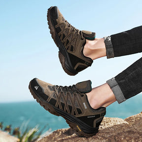 HIKEUP® Men’s Low-Top Trekking Sneakers