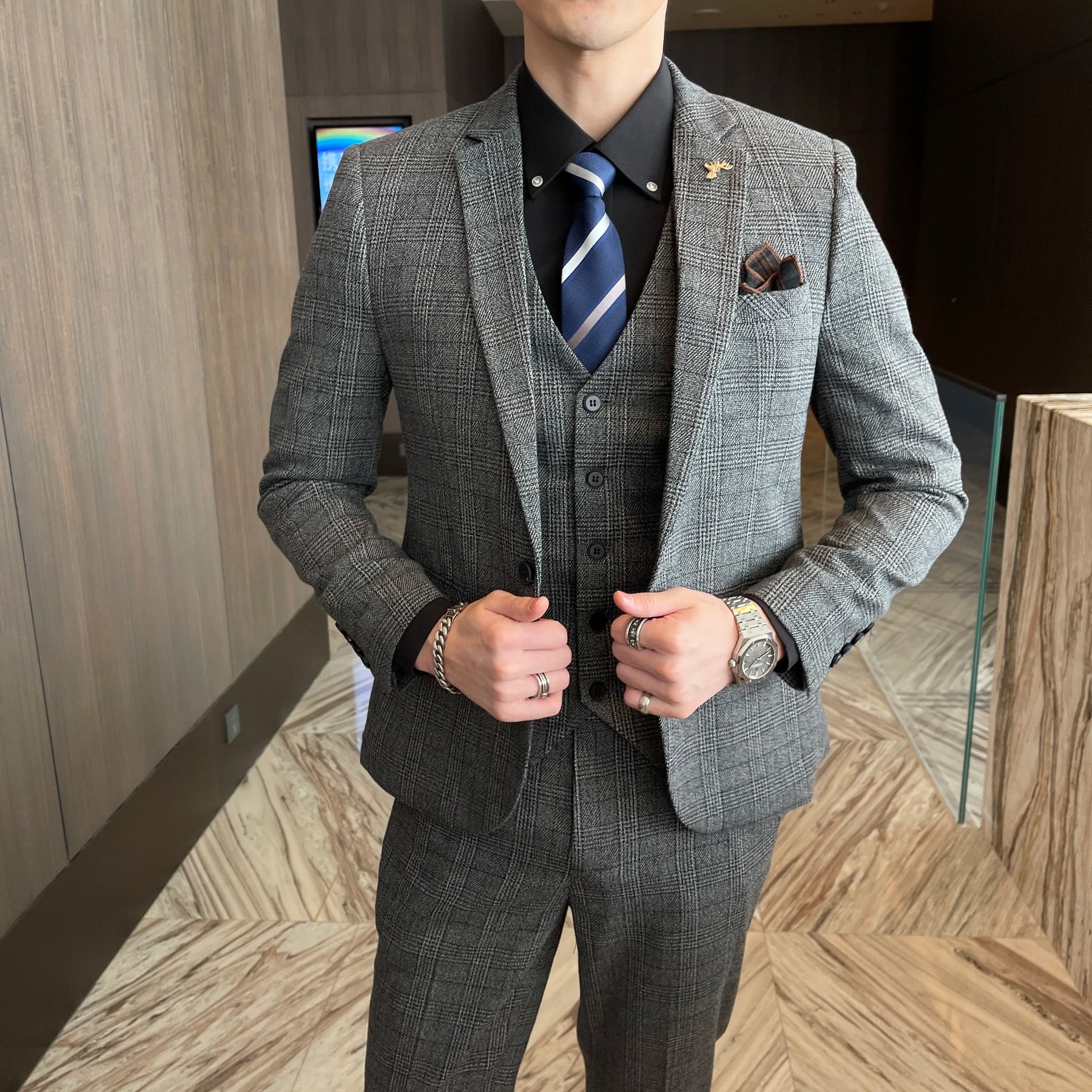 WESTBURY® Classic Three-Piece Suit