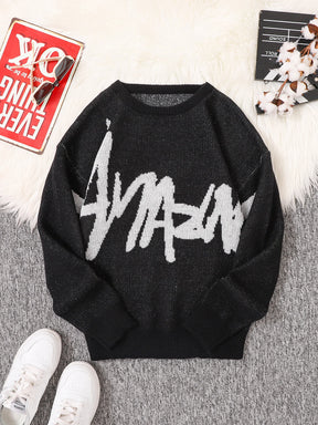 LEYDON® Jacquard Knit Pullover