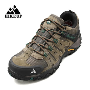 HIKEUP® Men’s Suede Mesh Trekking Shoes