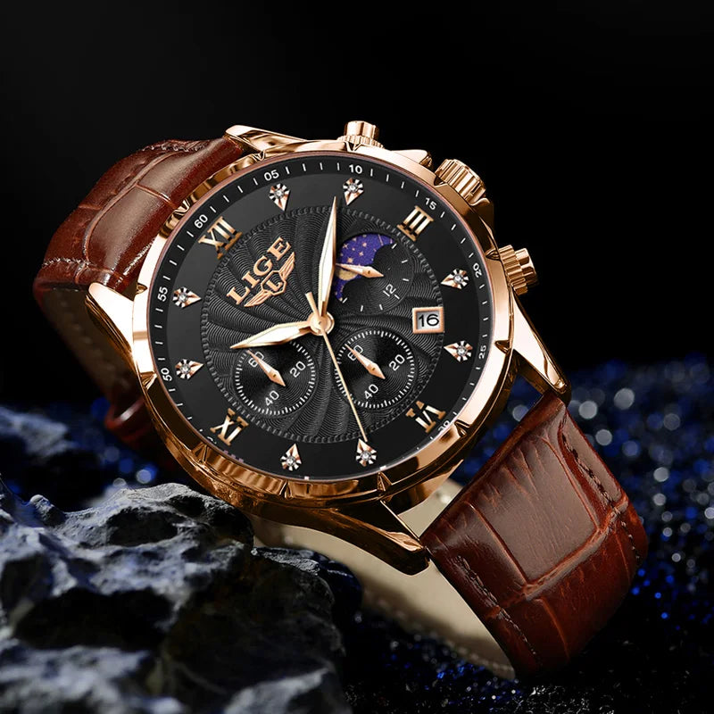 LIGE® Luxury Men's Watch