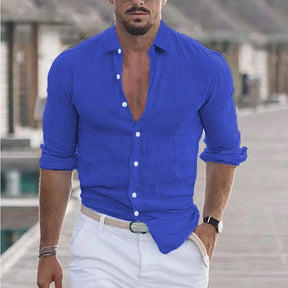 ASHFORD® Cotton Linen Shirt