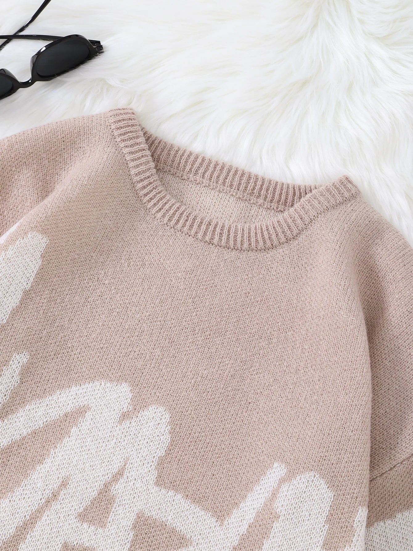 LEYDON® Jacquard Knit Pullover