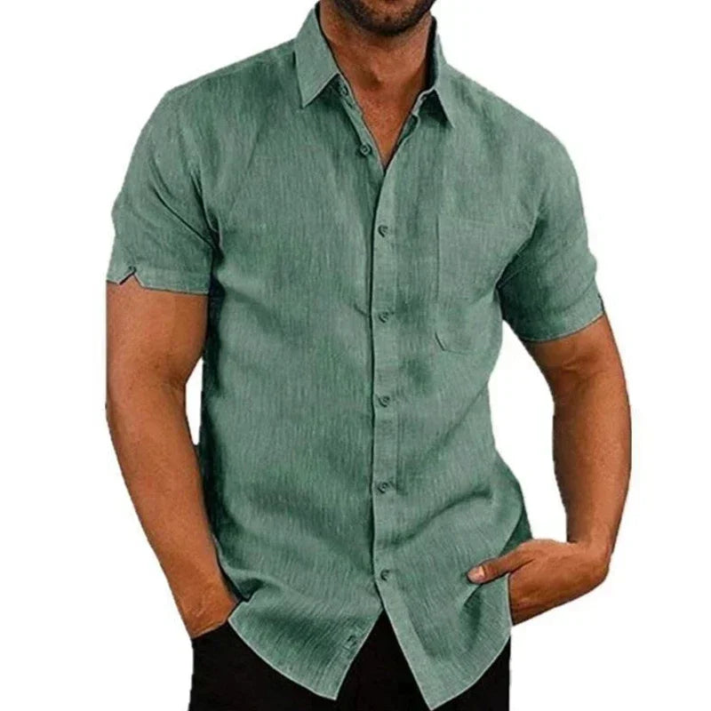 ELLIOTT® Summer Cotton Linen Shirt