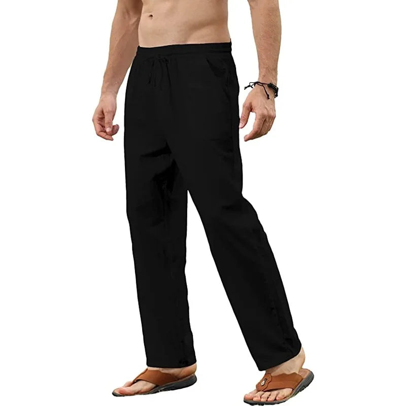 SANTÉLIN® Men’s Cotton-Linen Trousers