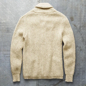 EDENBRIDGE® Thick-Knit Lapel Cardigan