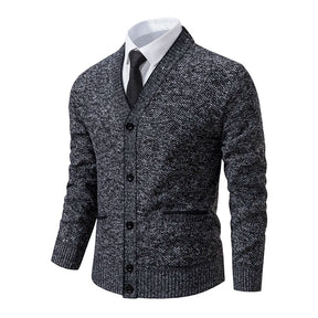 FALKLAND® Classic V-Neck Knit Cardigan