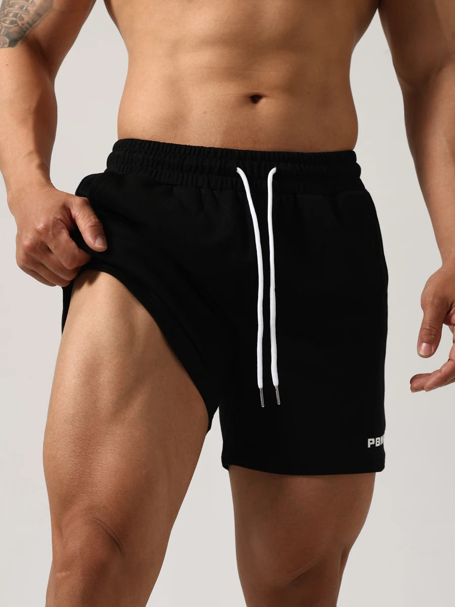 ROCKEFELL® Henley Cotton Sport Shorts