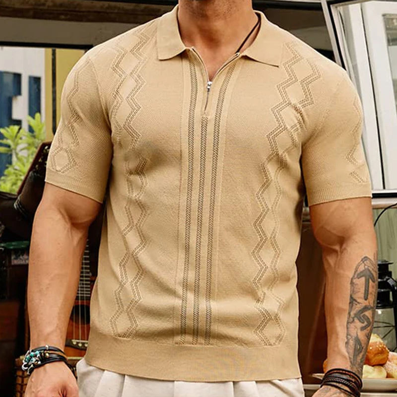 MORVANA® Aristocratic Knit Polo
