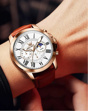 OLEVS® Men’s Luxury 2025 Moon Phase Watch