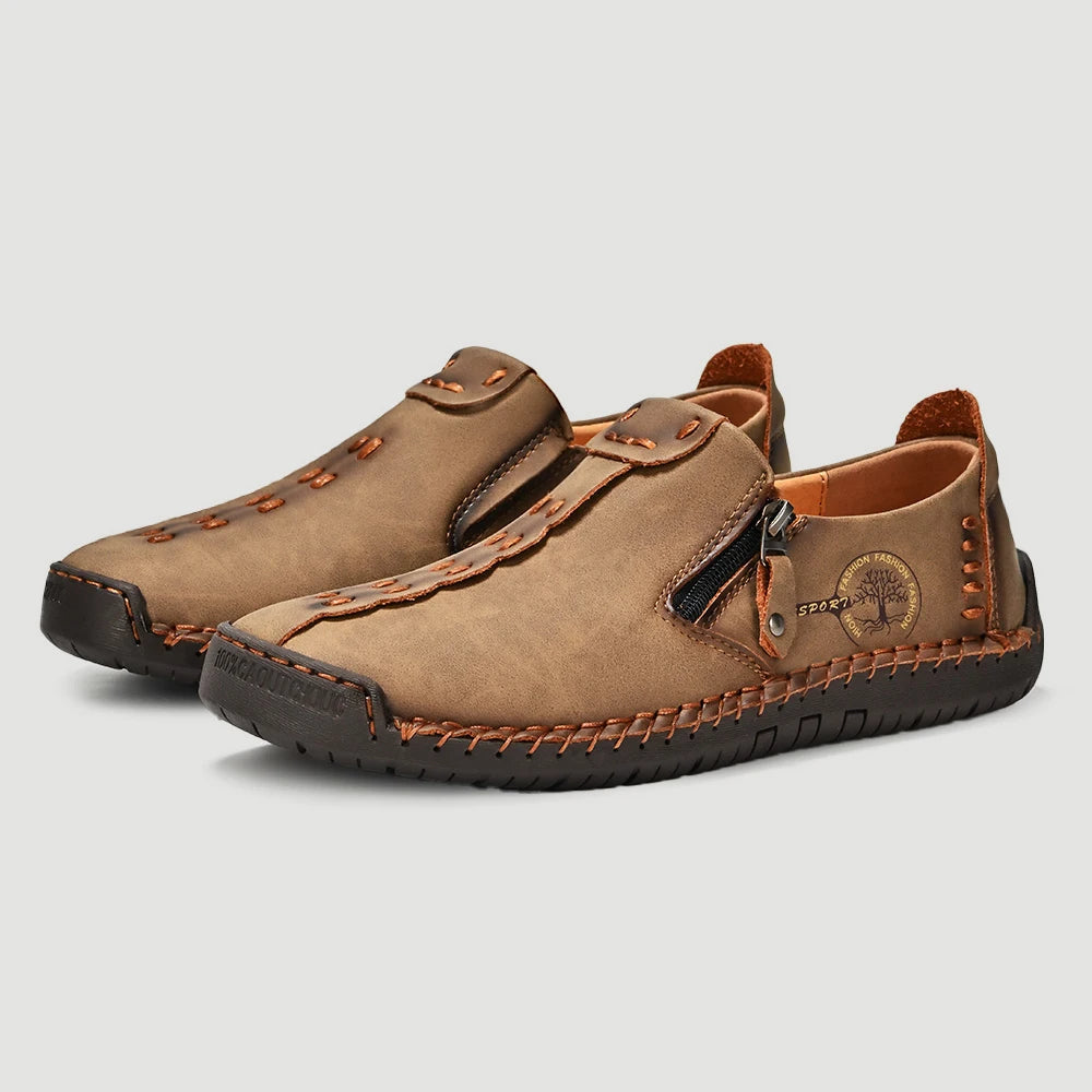 ROWLEY® Darrow Split Leather Loafers