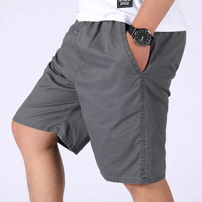 WINDERMERE® Cotton Khaki Cargo Shorts