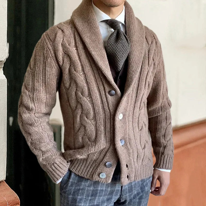 HADLEY® Cable-Knit Cardigan
