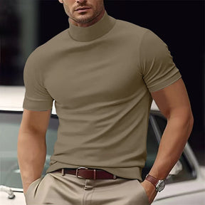 KINGSLEY® Mayfair Mock Neck Tee