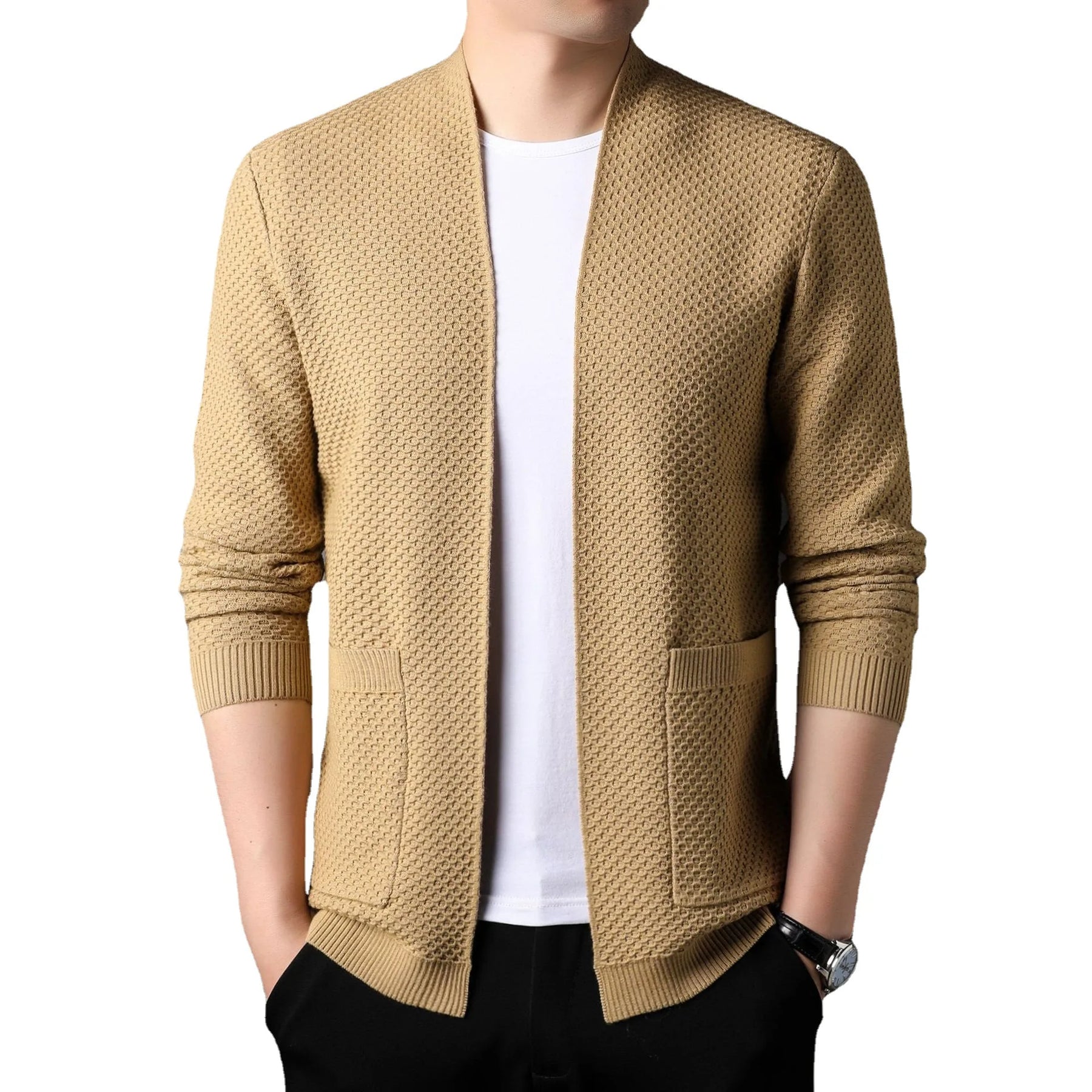 CAVENDISH® Slim Fit Knit Cardigan