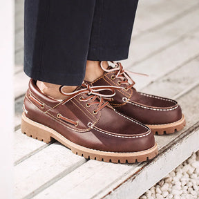 MADEN® Men’s Low-Top Split Leather Work Shoes